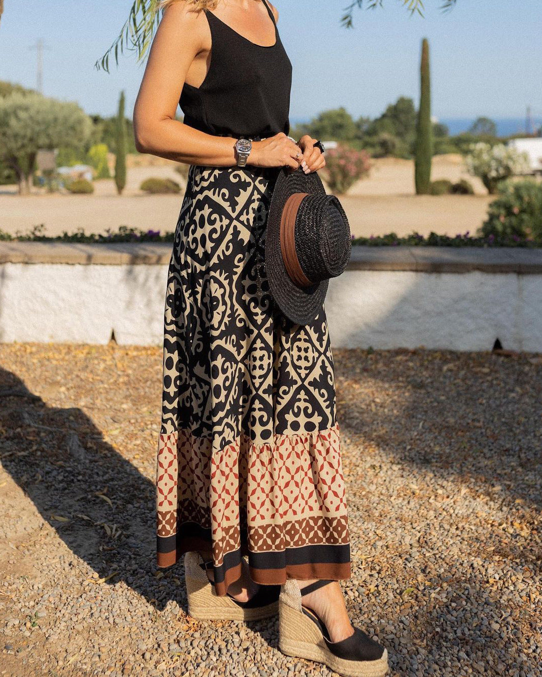 Lyssandra - Stijlvolle Boho Rok voor Dames