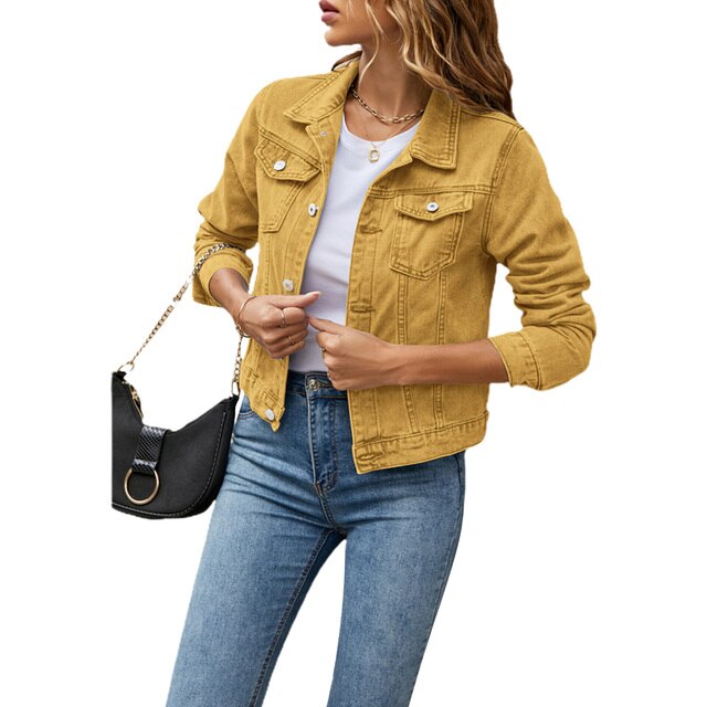 Marrie - Casual denim-look jasje