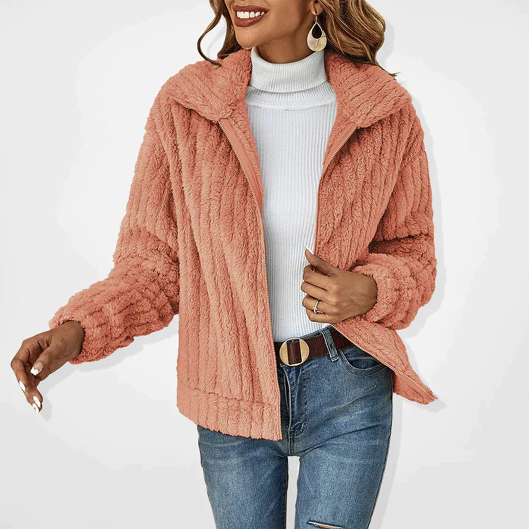 Matilde - Lang fleece vest voor dames