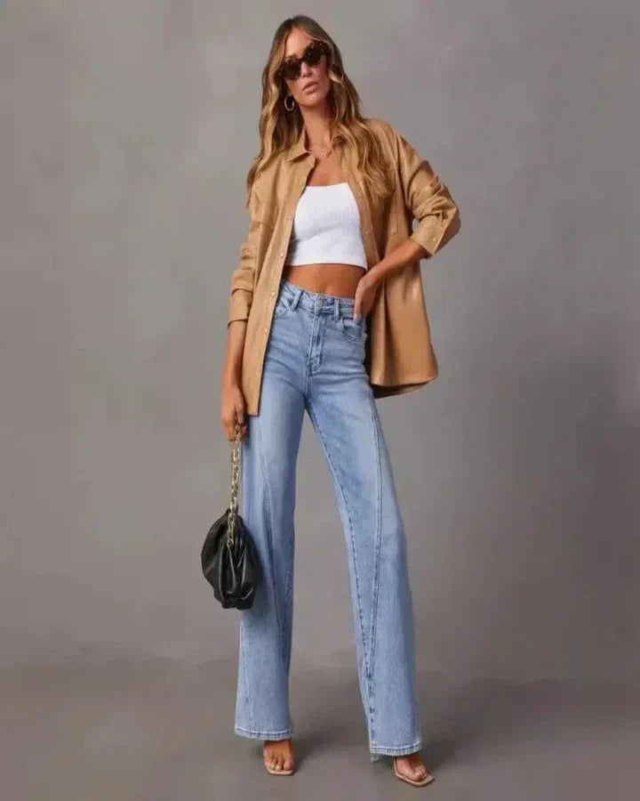 Mira - Casual Trendy Denim Jeans