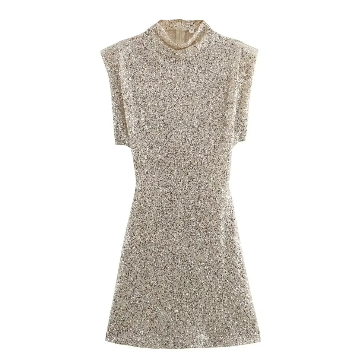Niva - Trendy mini-jurk met pailletten