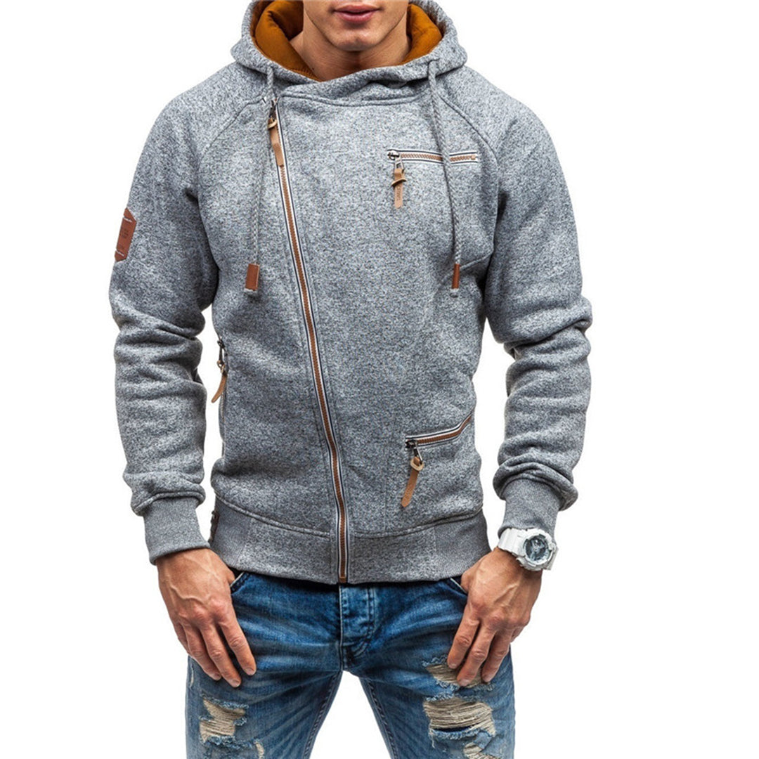 Savio - Fleece vest met capuchon voor heren