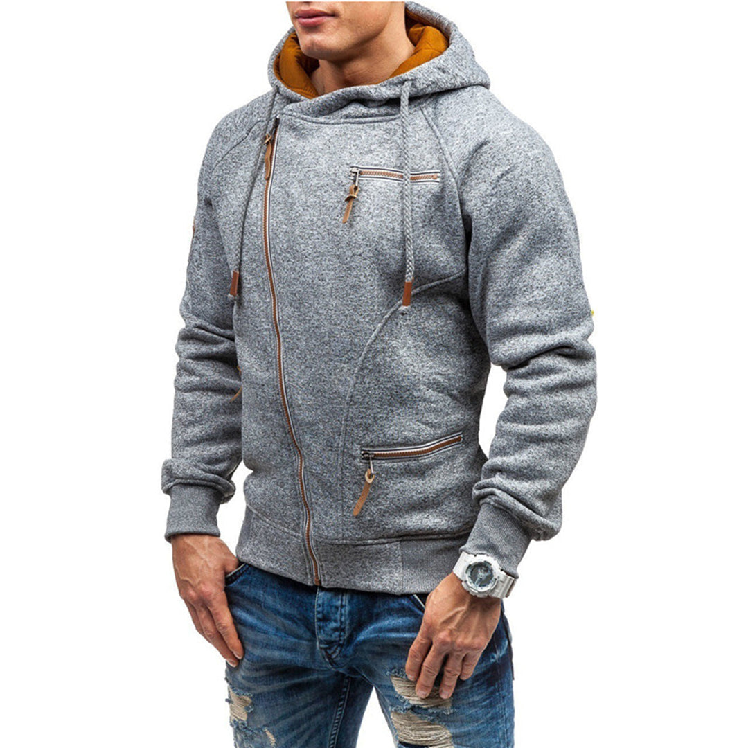 Savio - Fleece vest met capuchon voor heren