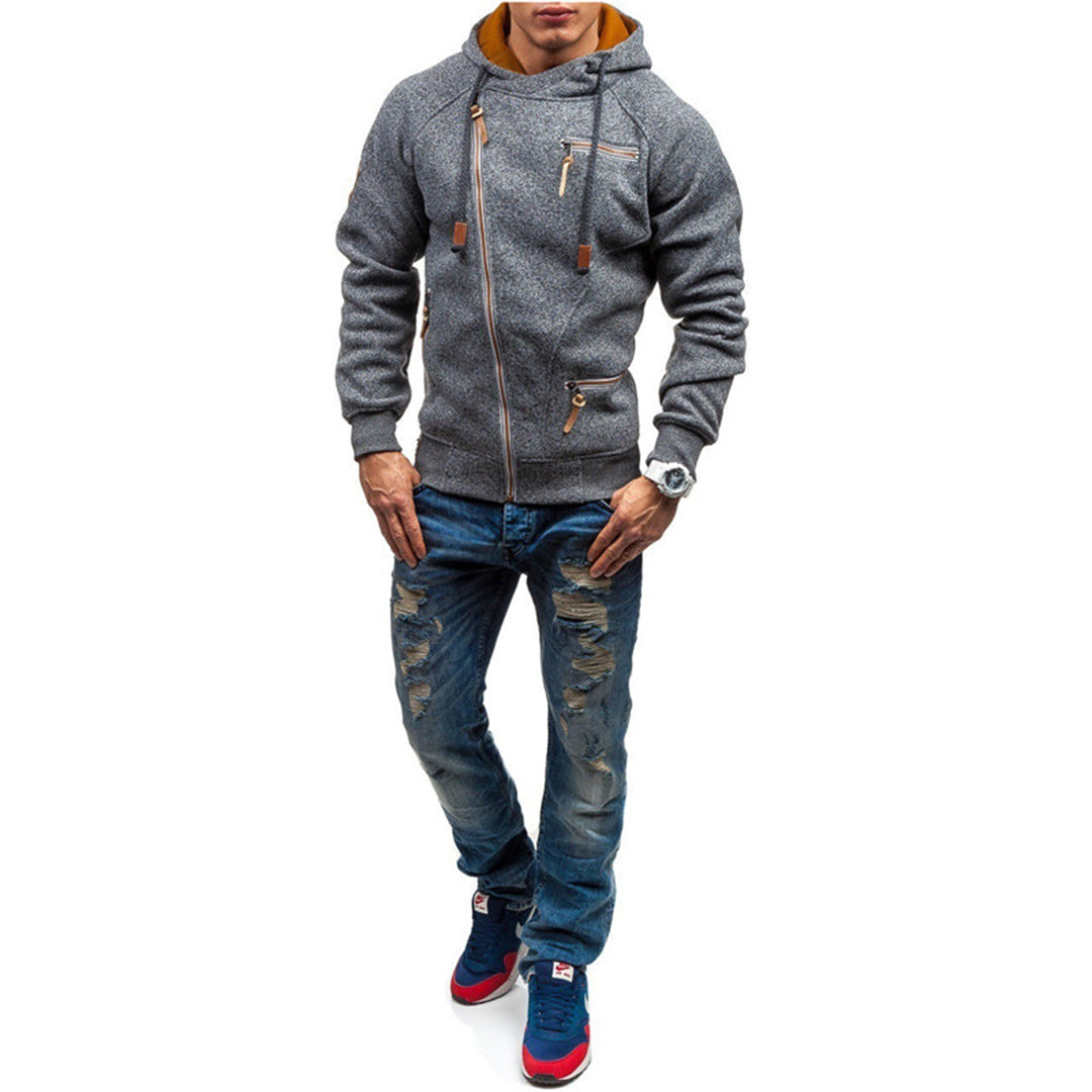 Savio - Fleece vest met capuchon voor heren