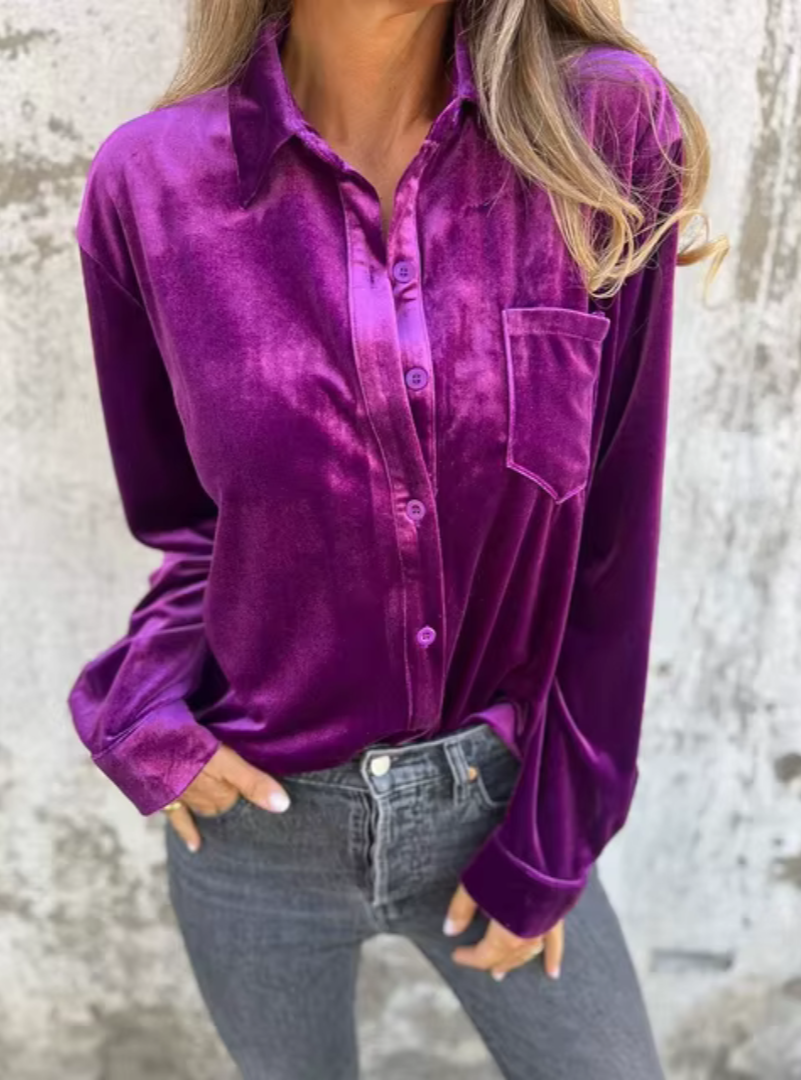 Therese - Button-Up Blouse