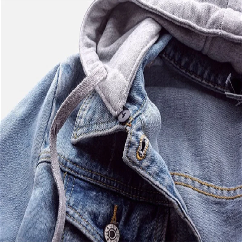Vera - Denim Jacket with Hood for Women