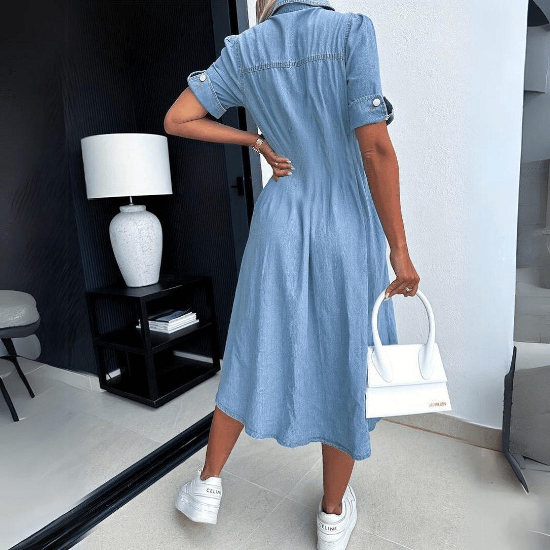 Violetta - Casual denim jurk