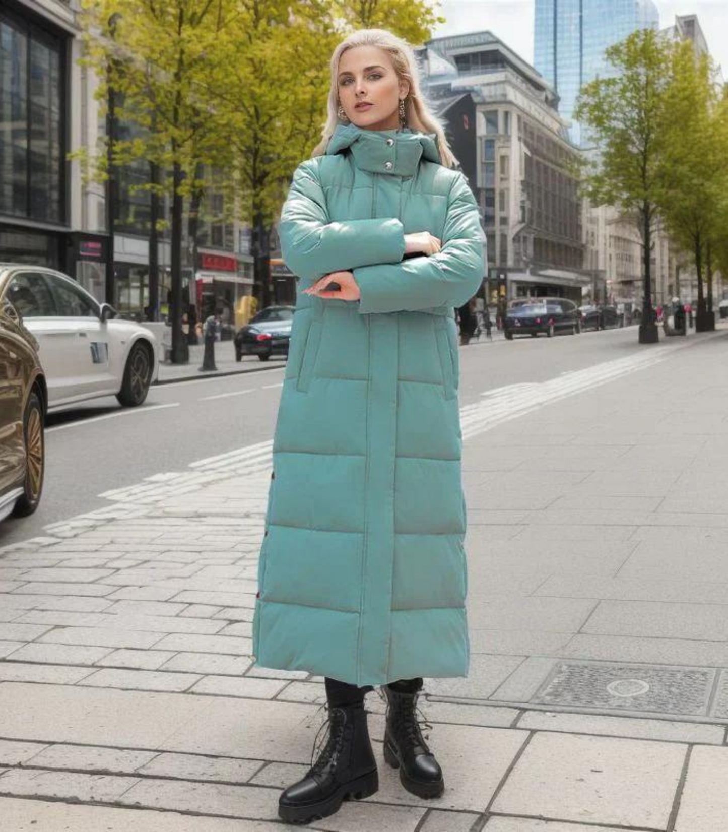 Debby - lange winterjas
