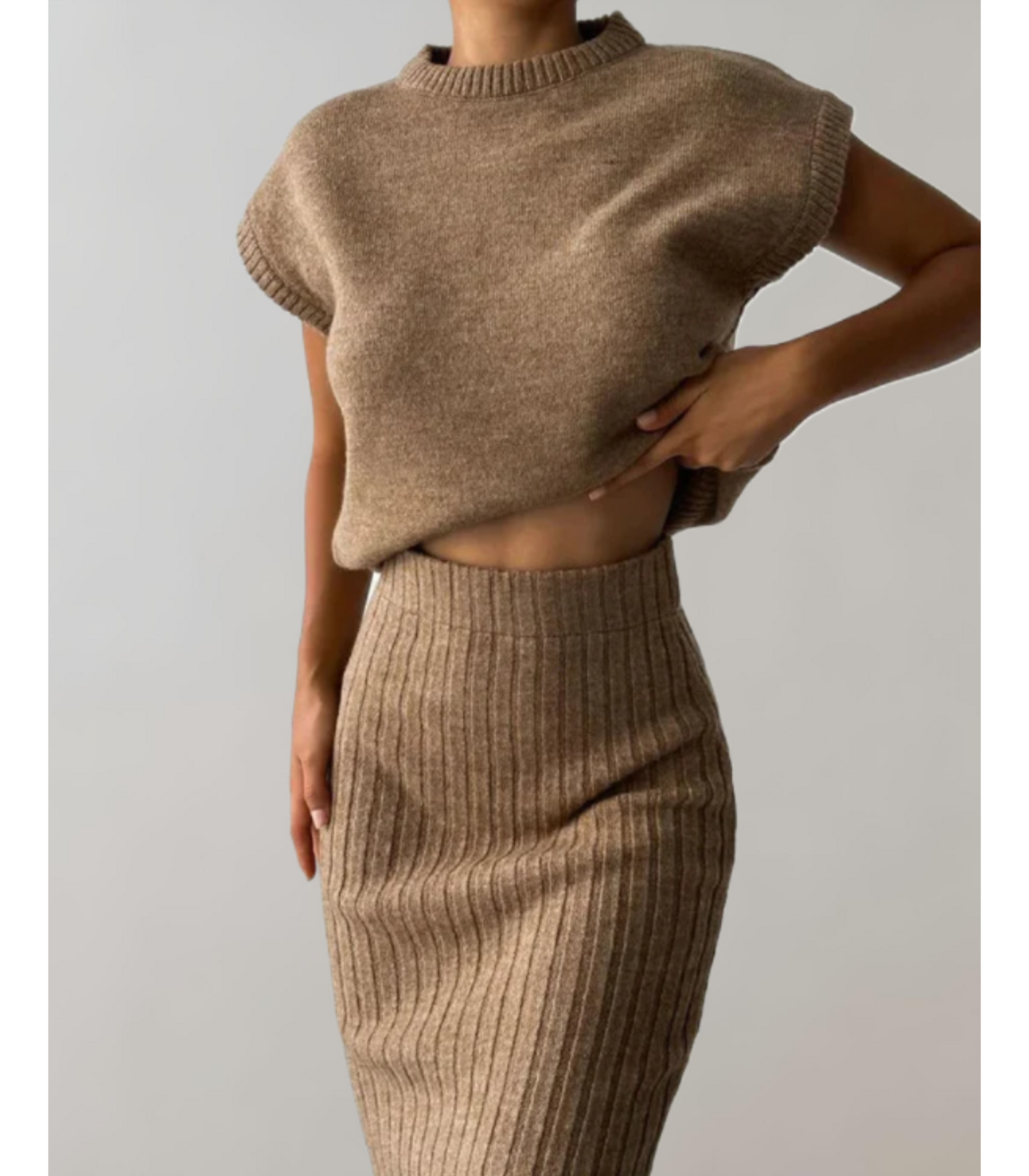 Elif  - moderne gebreide set