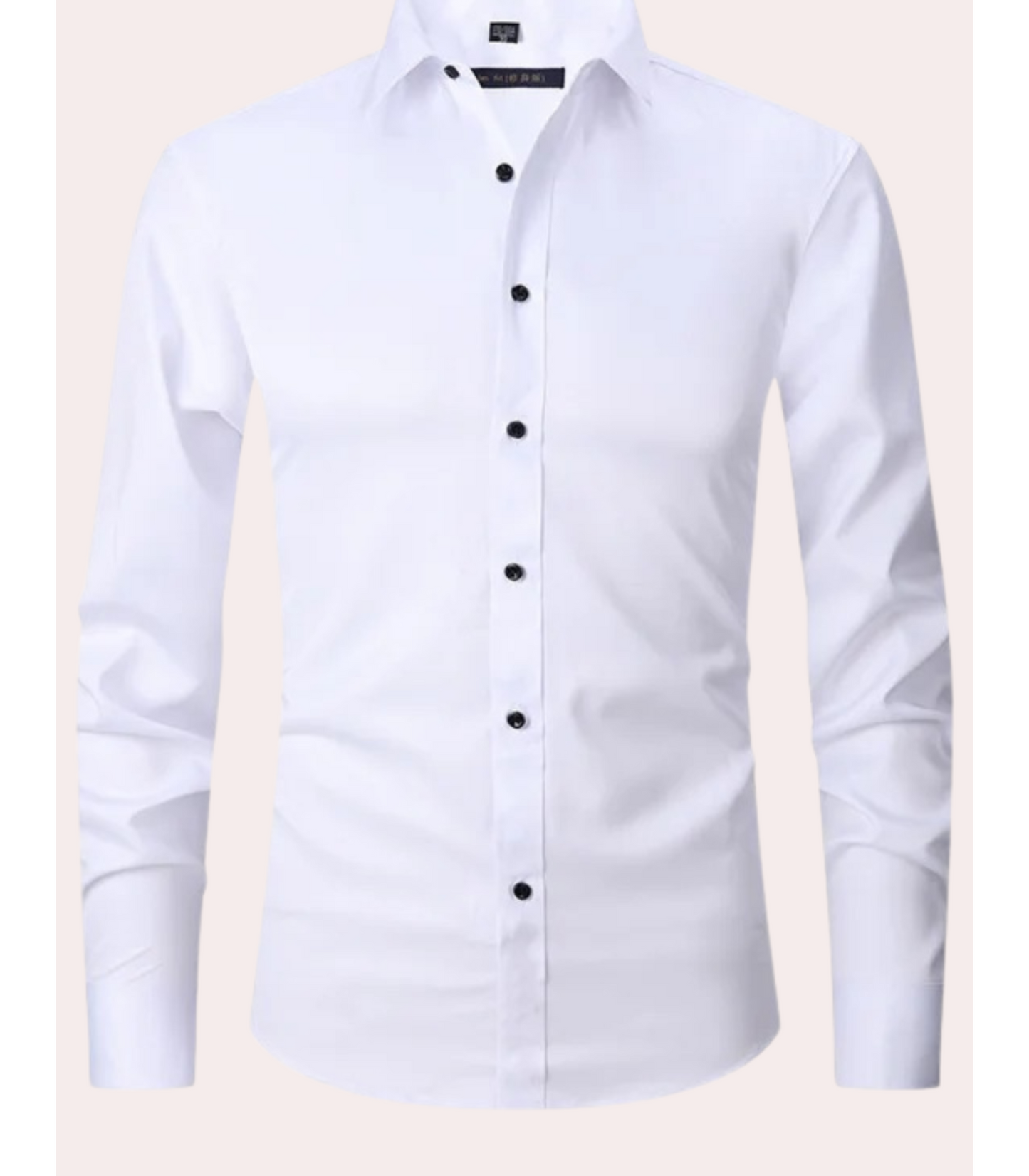Thomas – Comfortabel Stretch Overhemd voor Heren