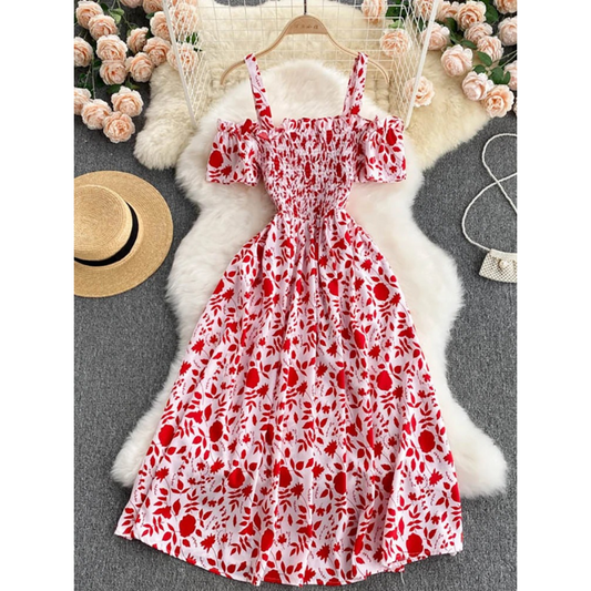 Rosaley - Zomerjurk met print
