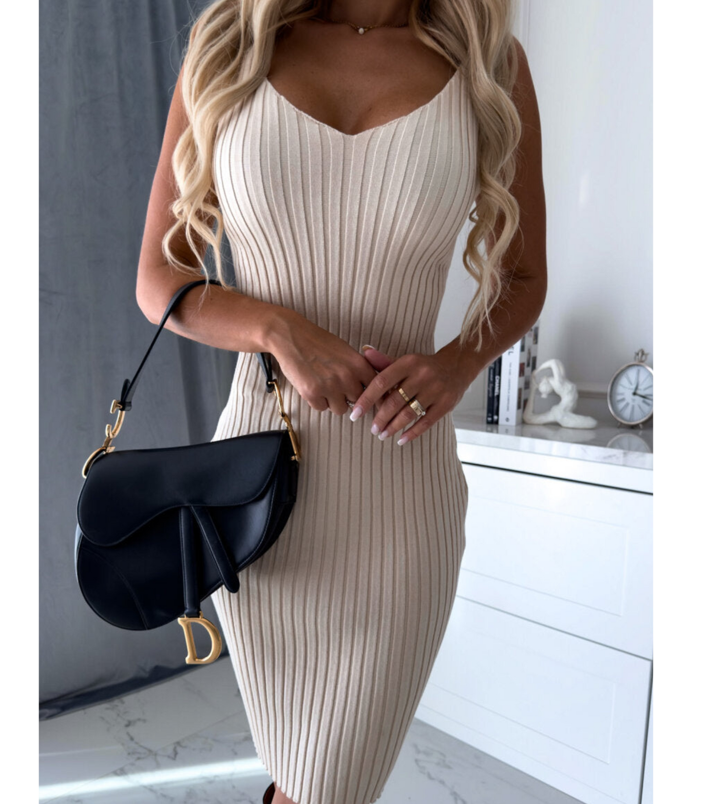 Celina - Gebreide Jurk & Trui Set