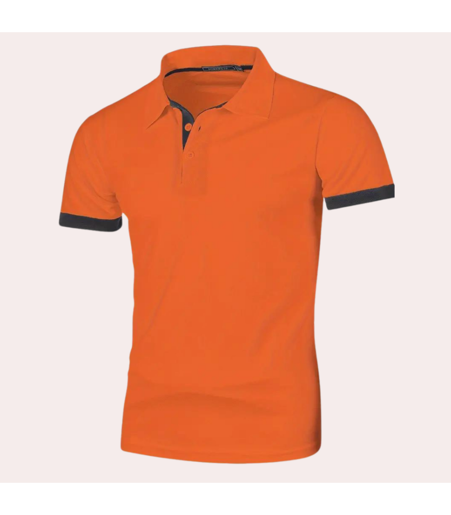 Floris - Stijlvol Oranje Herenpoloshirt