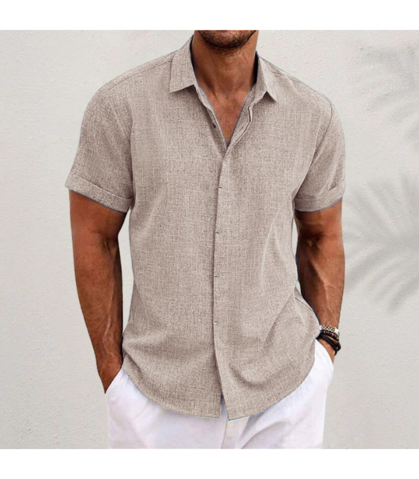 Mason – Stijlvolle Zomer Blouse voor Heren