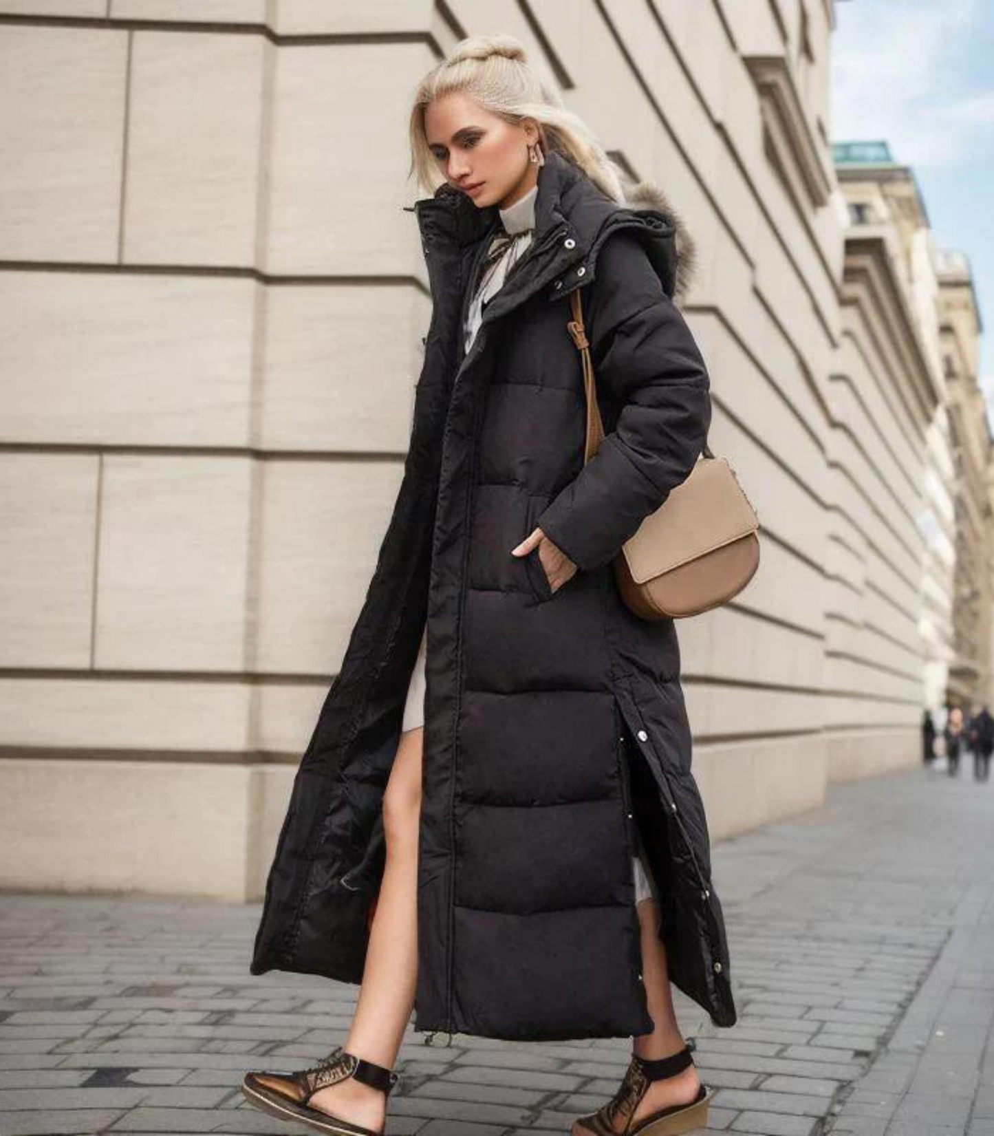 Debby - lange winterjas