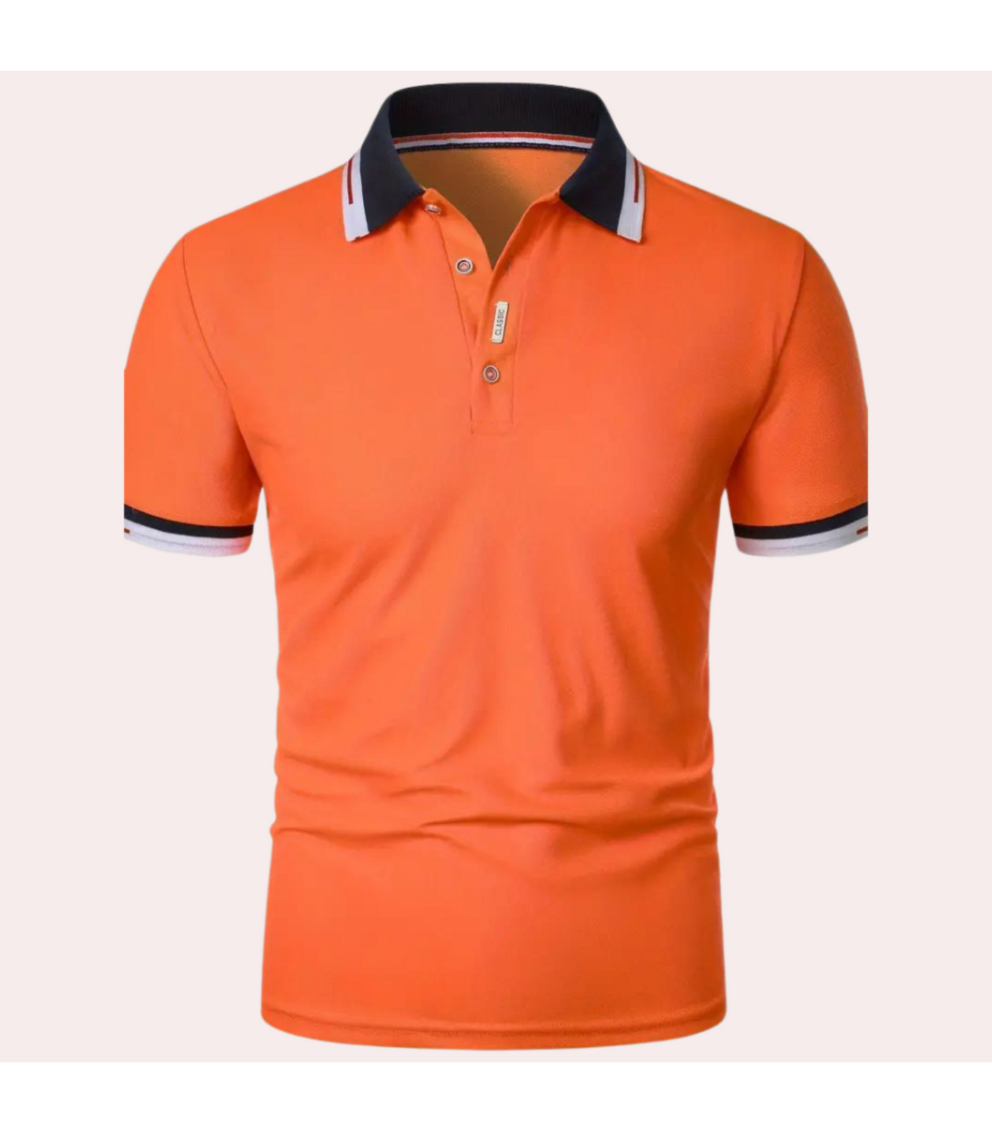 Lucas - Oranje Koningsdag Poloshirt voor Heren