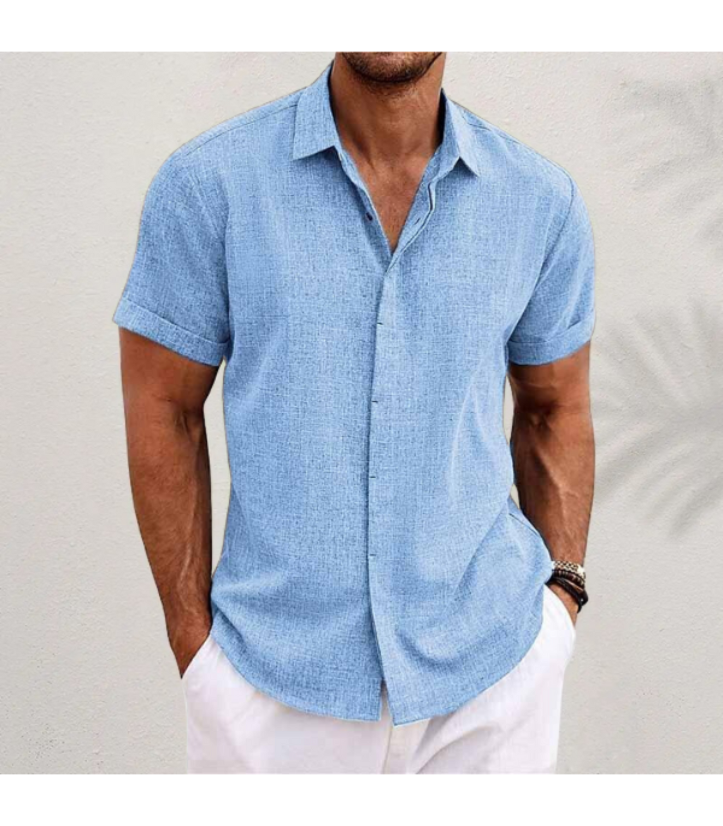 Mason – Stijlvolle Zomer Blouse voor Heren