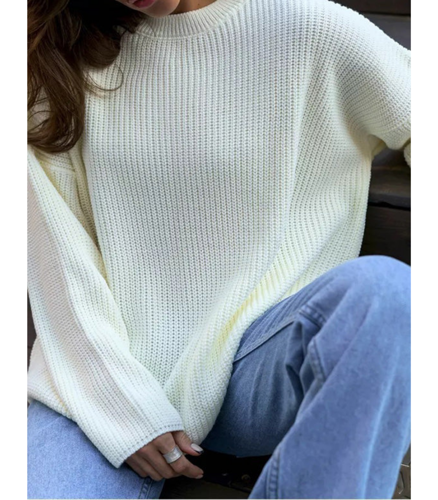 Alejandra - oversized losse warme trui