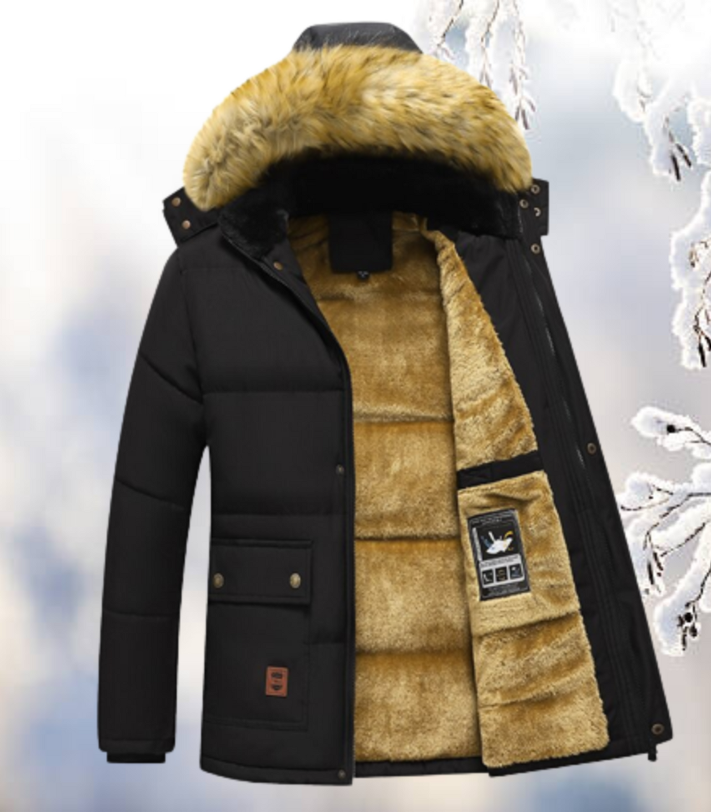 Noud - winterjas met capuchon