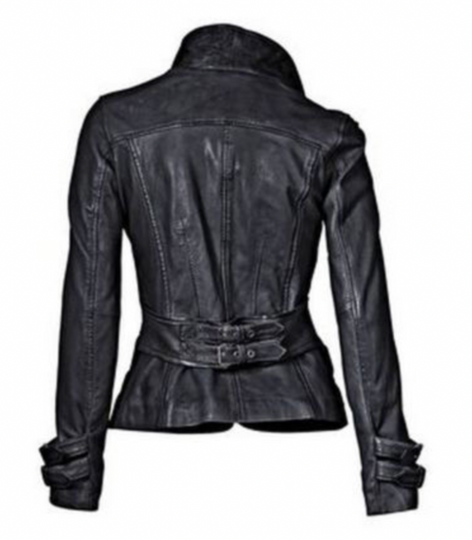 Sammy - lerenlook jas