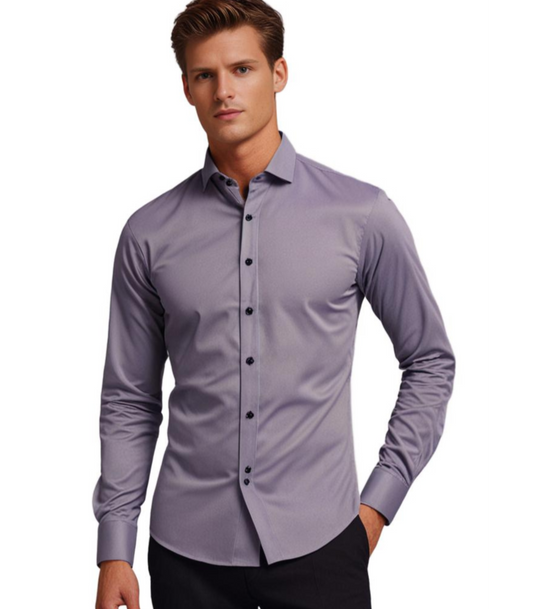 Thomas – Comfortabel Stretch Overhemd voor Heren