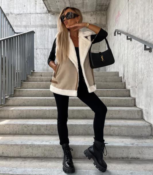 Wendy - bodywarmer wollen
