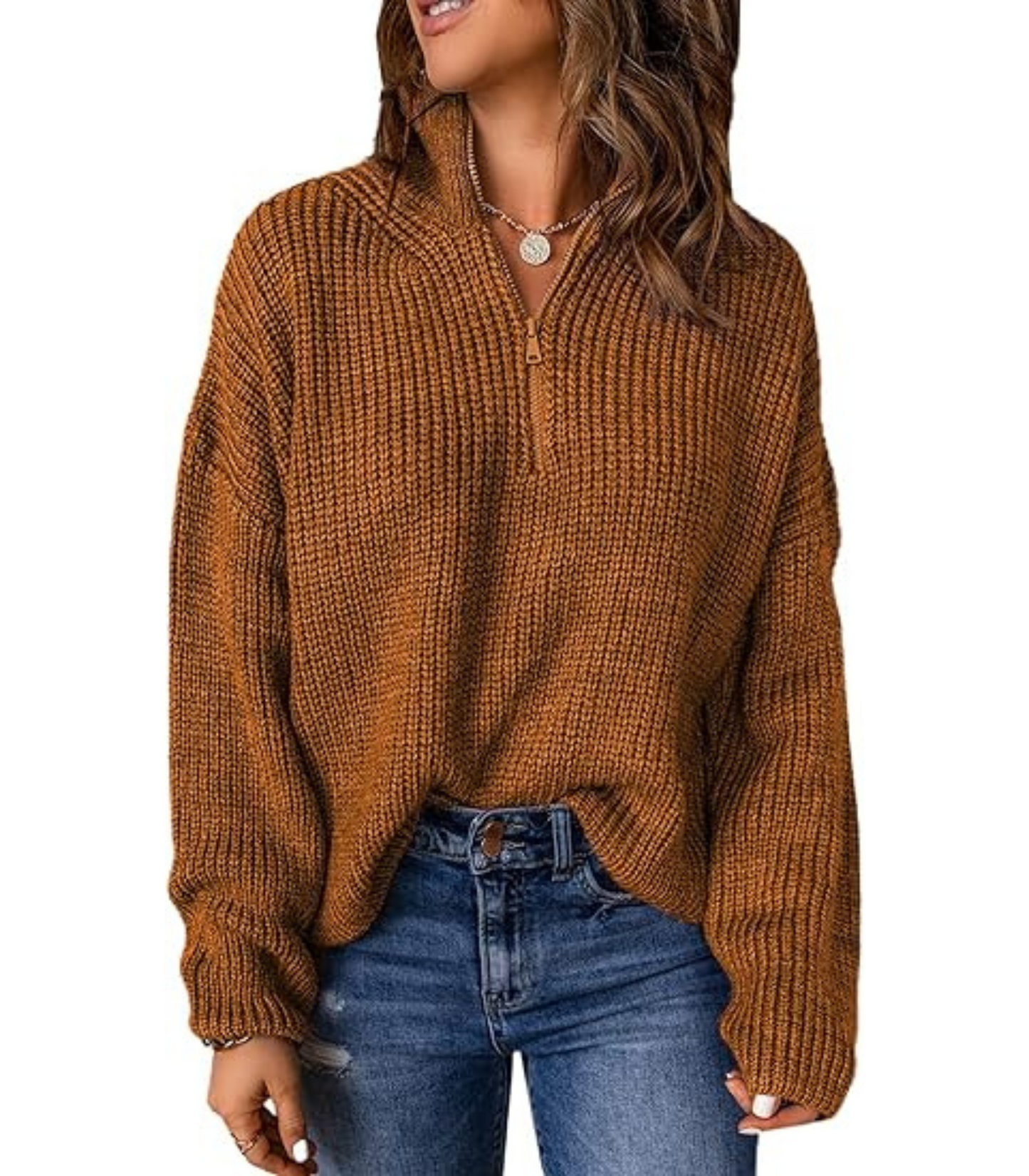 Verena - Half zip sweater voor dames