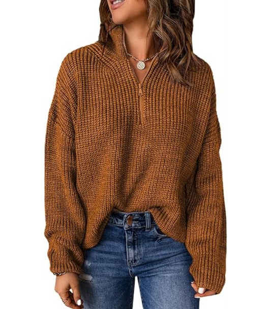 Verena - Half zip sweater voor dames