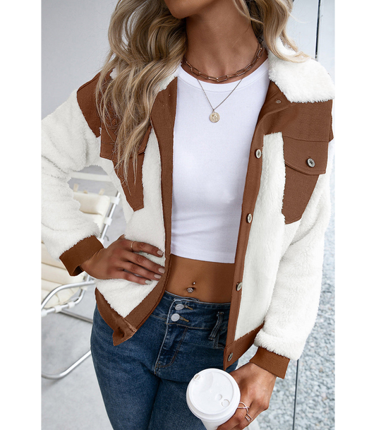 Henrieke - Vest met wollen stijl