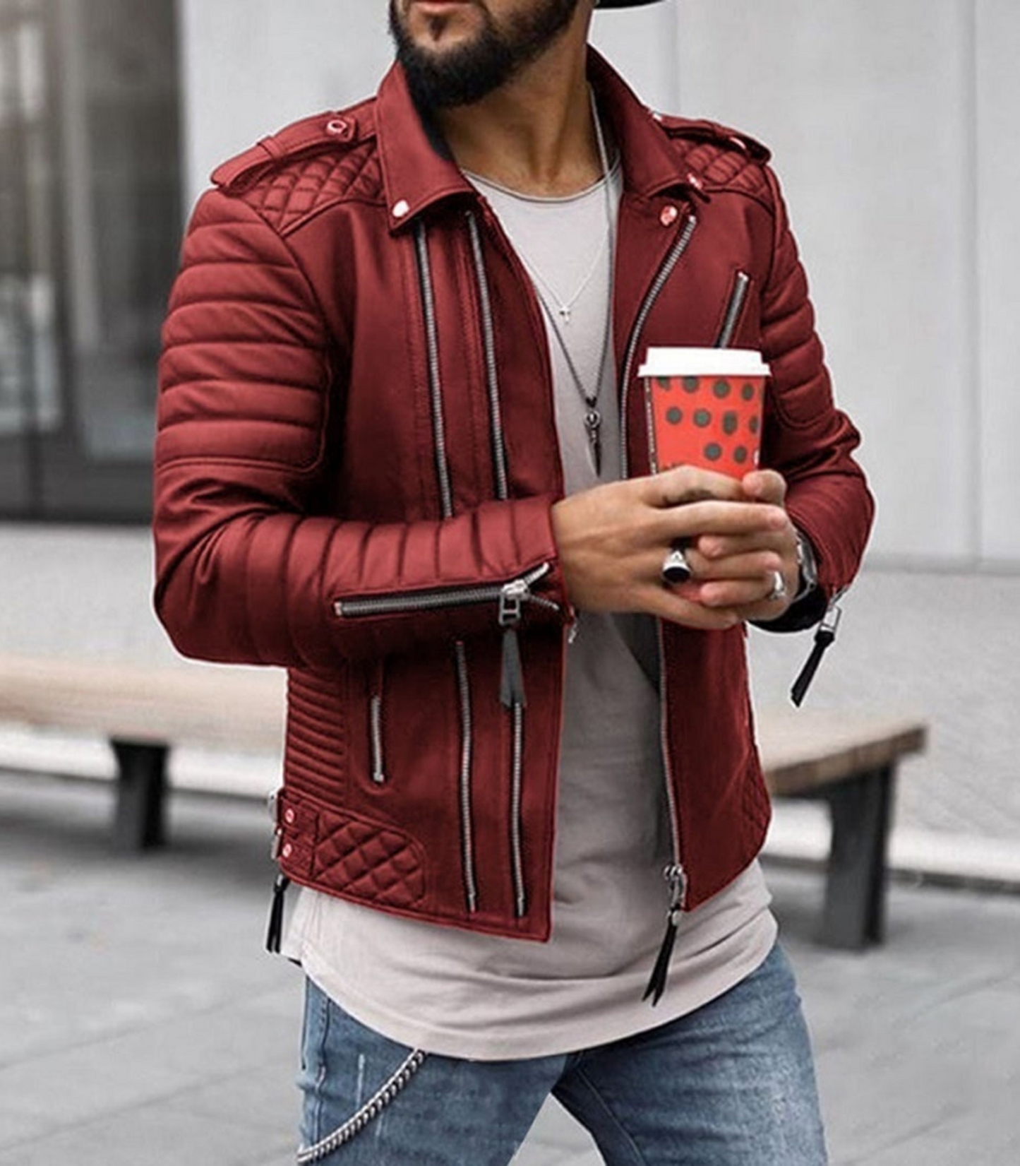 Savio - Leren jacket