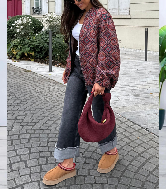 Jana - jasje met retroprint