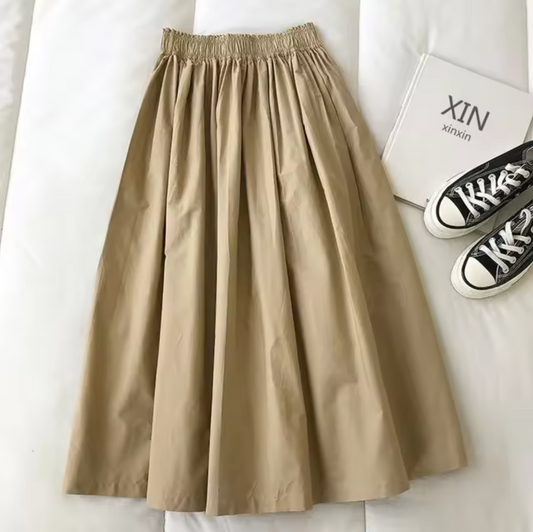 Nayra - Wijde Rok Met Hoge Taille