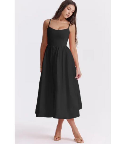 Cleo - lange jurk