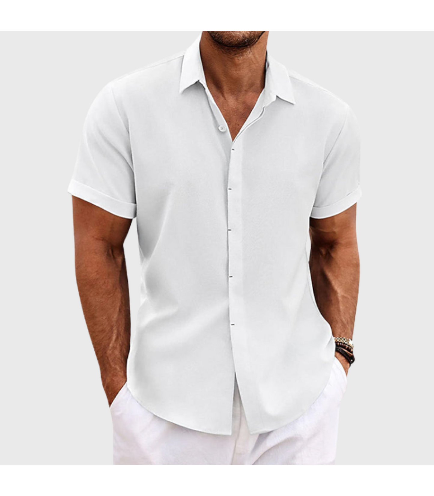 Mason – Stijlvolle Zomer Blouse voor Heren