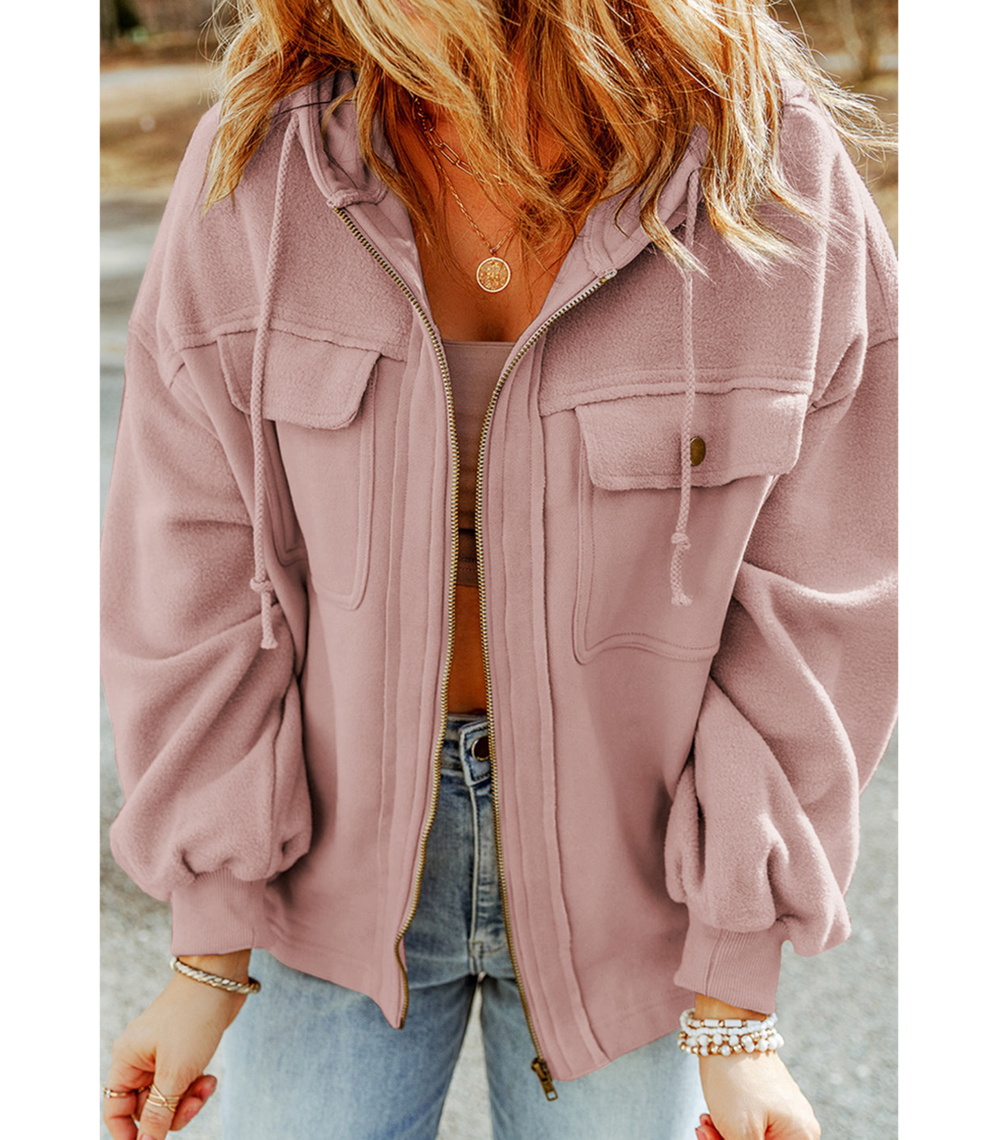 Teske - Stijlvolle jacket met capuchon