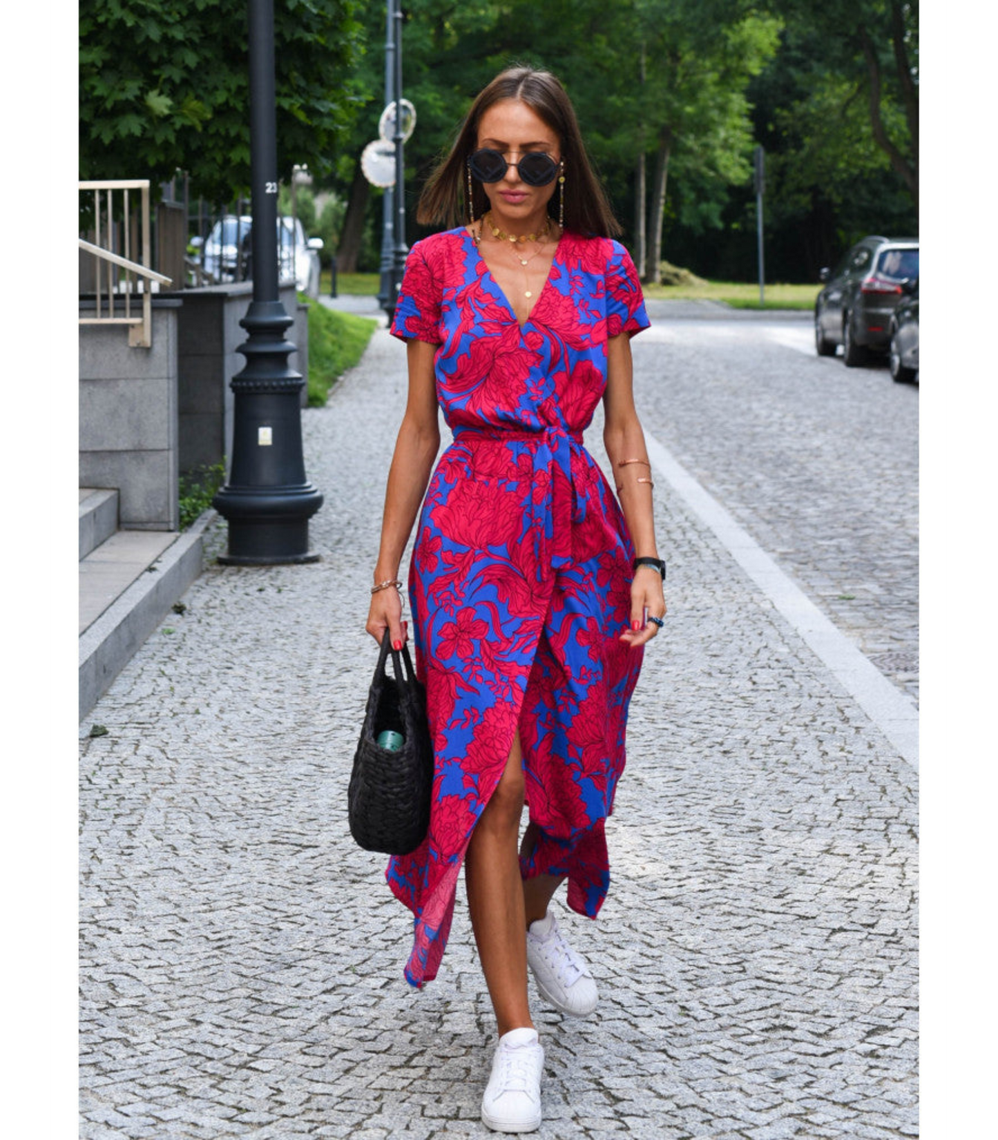 Carmen - bloemen jurk