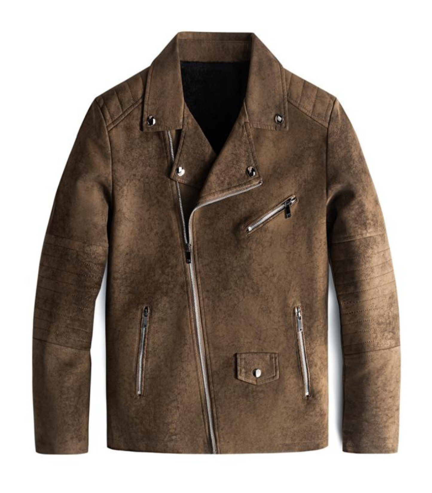 Stanley - retro leren look jas