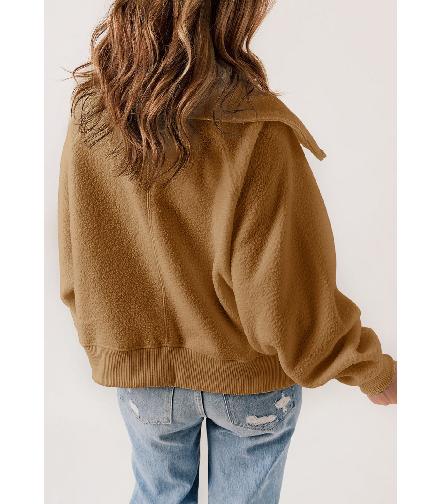 Quirine - Zachte jacket met capuchon