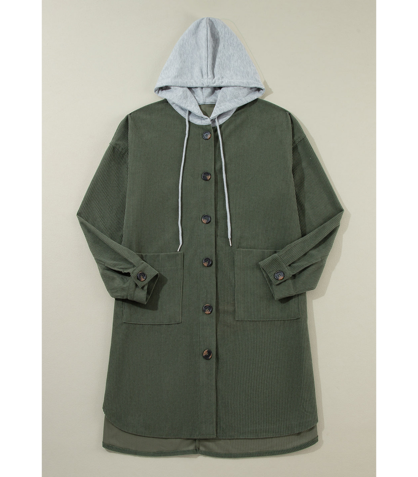 Natasha - Long coat with buttons