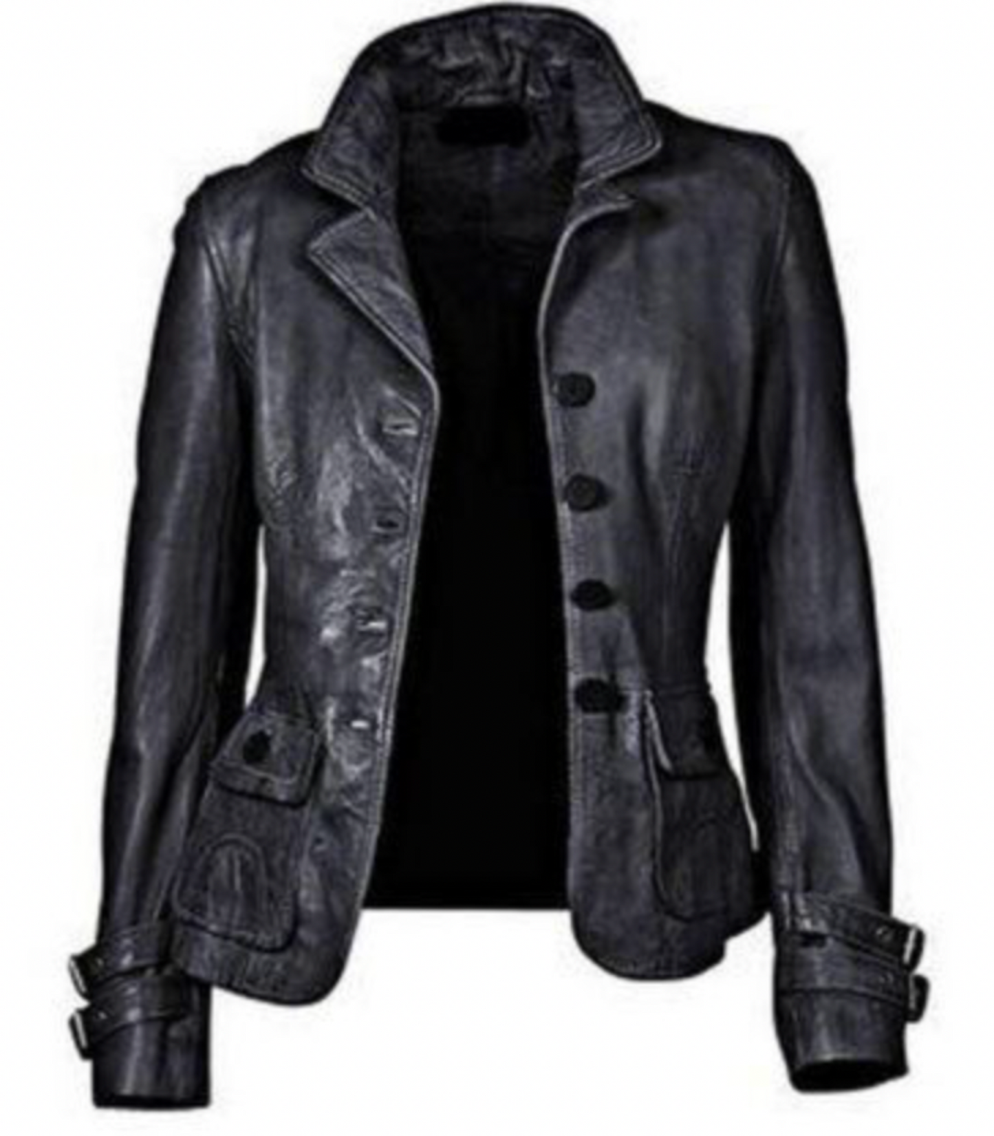 Sammy - lerenlook jas