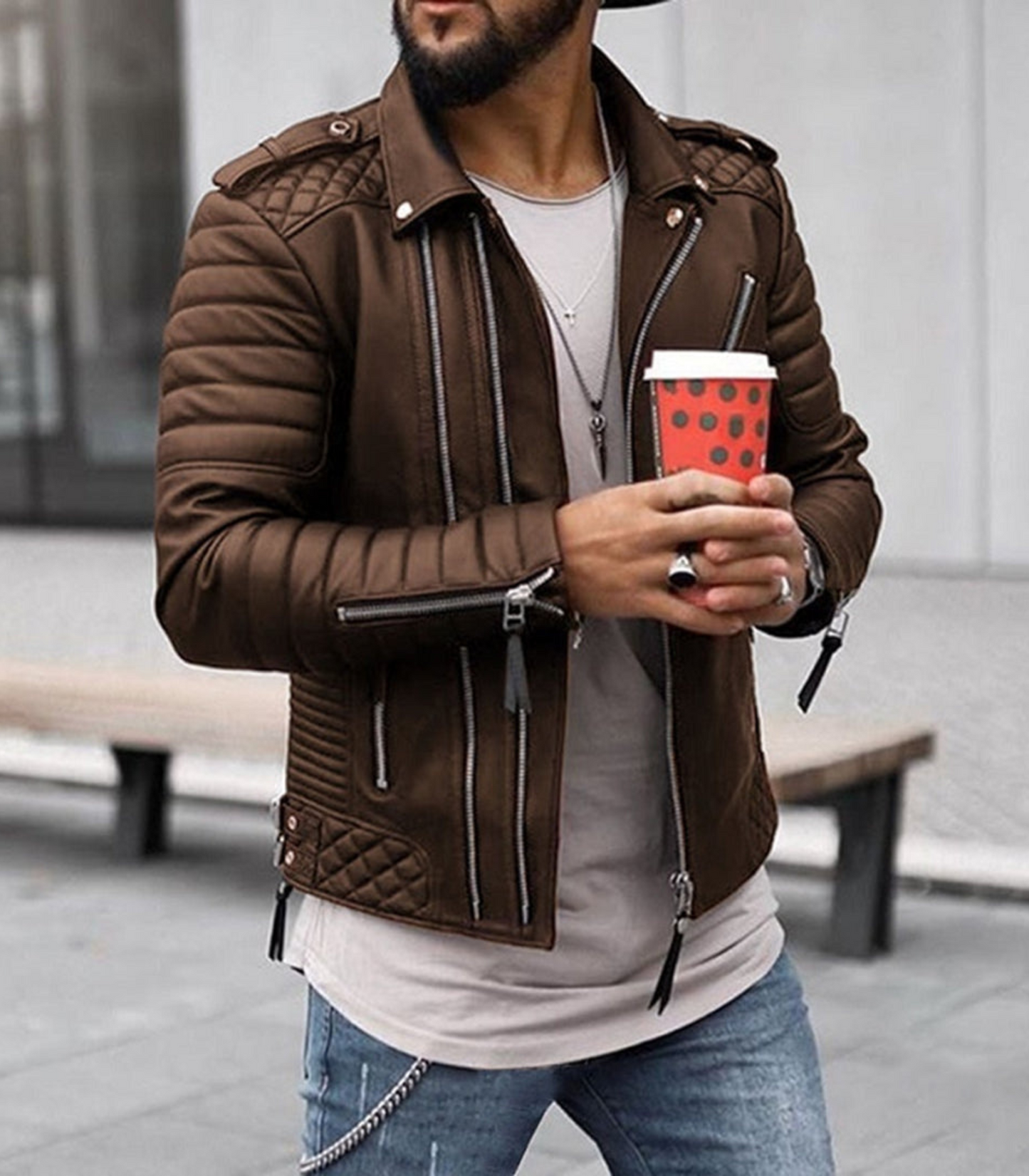Savio - Leren jacket