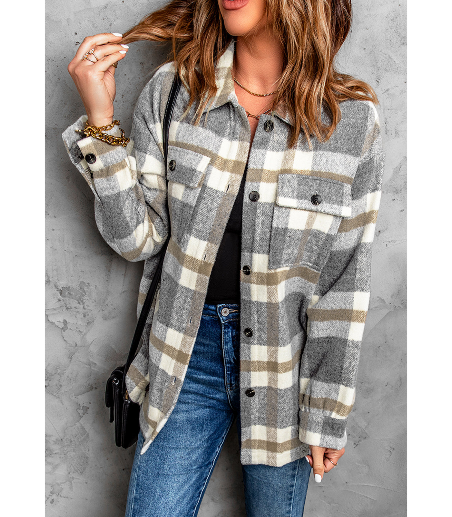 Neda - Geruite jacket voor vrouwen