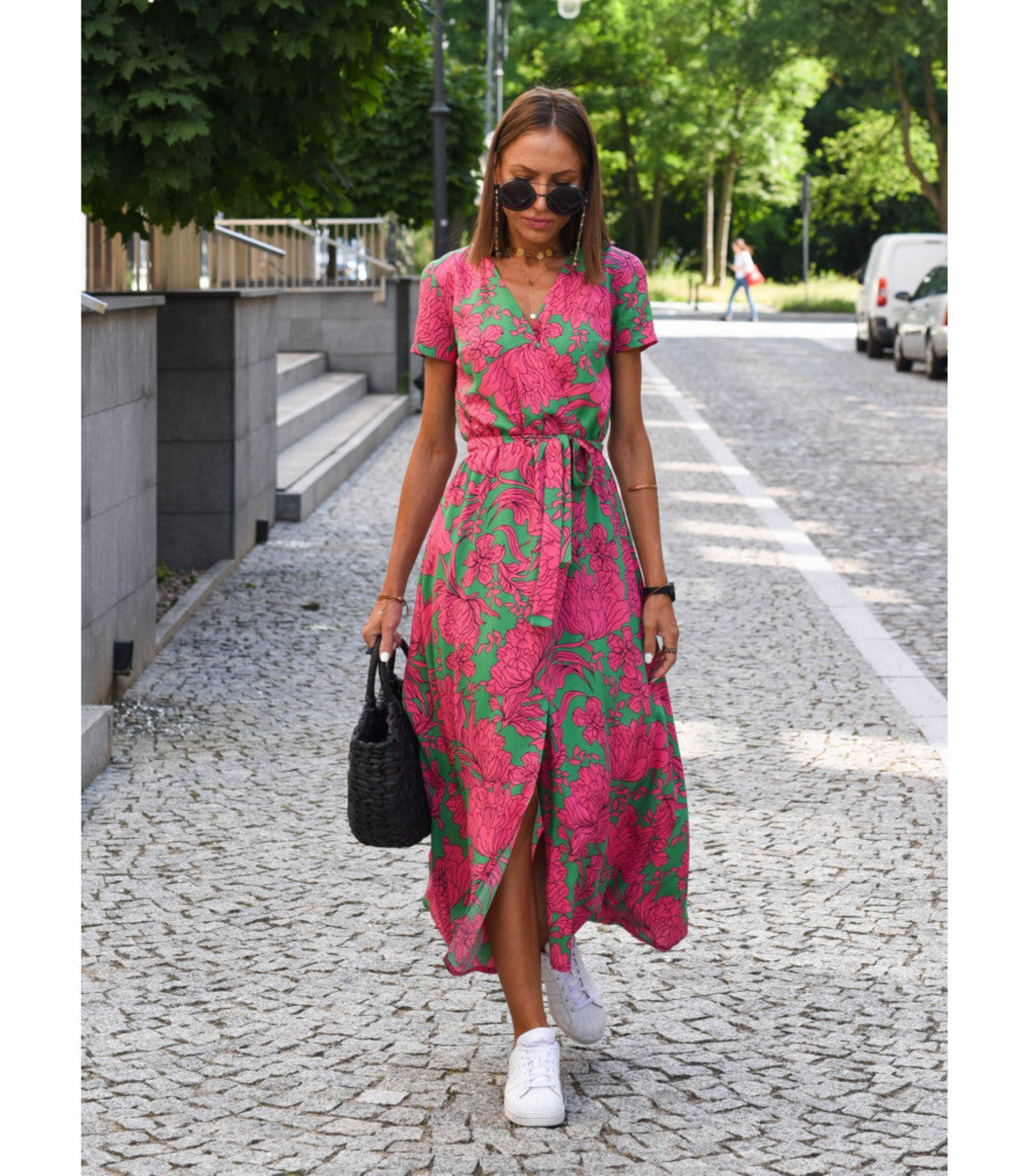 Carmen - bloemen jurk