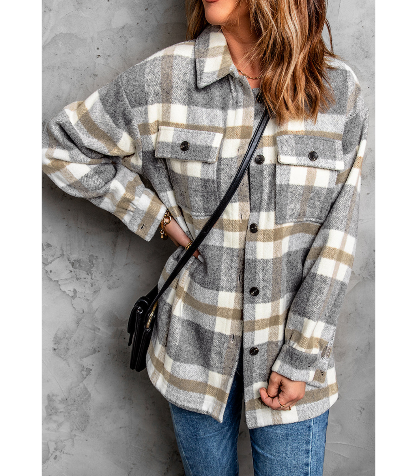 Neda - Geruite jacket voor vrouwen