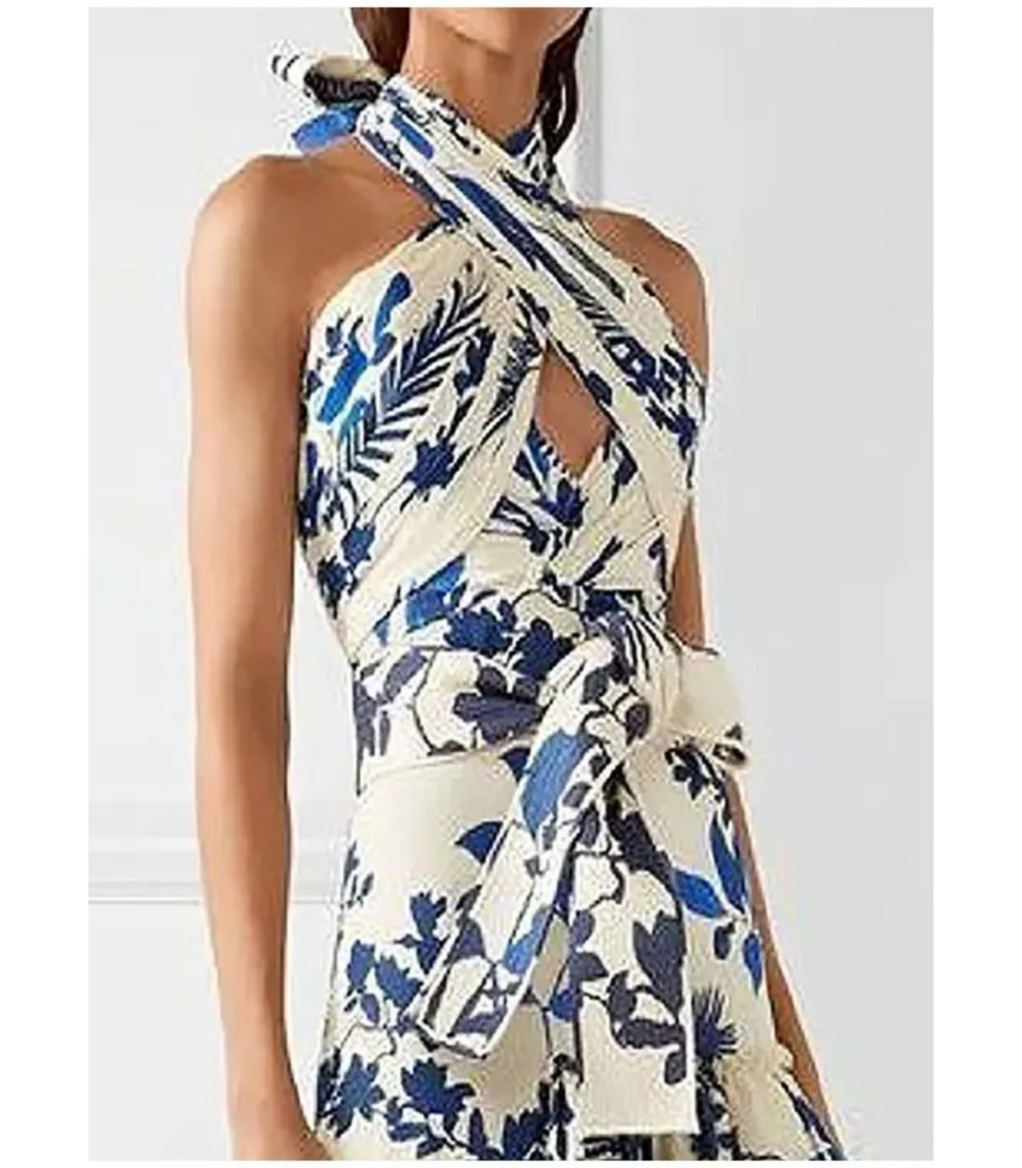 Lincey - Summer dress with ruffles and floral print