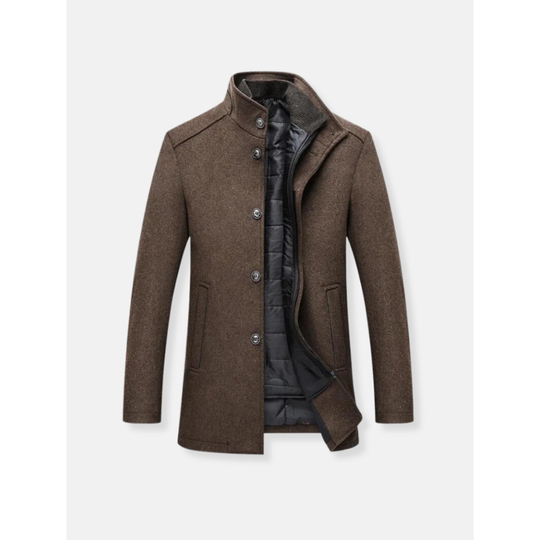 Herren Warme Winter Trench Mantel | Langarm