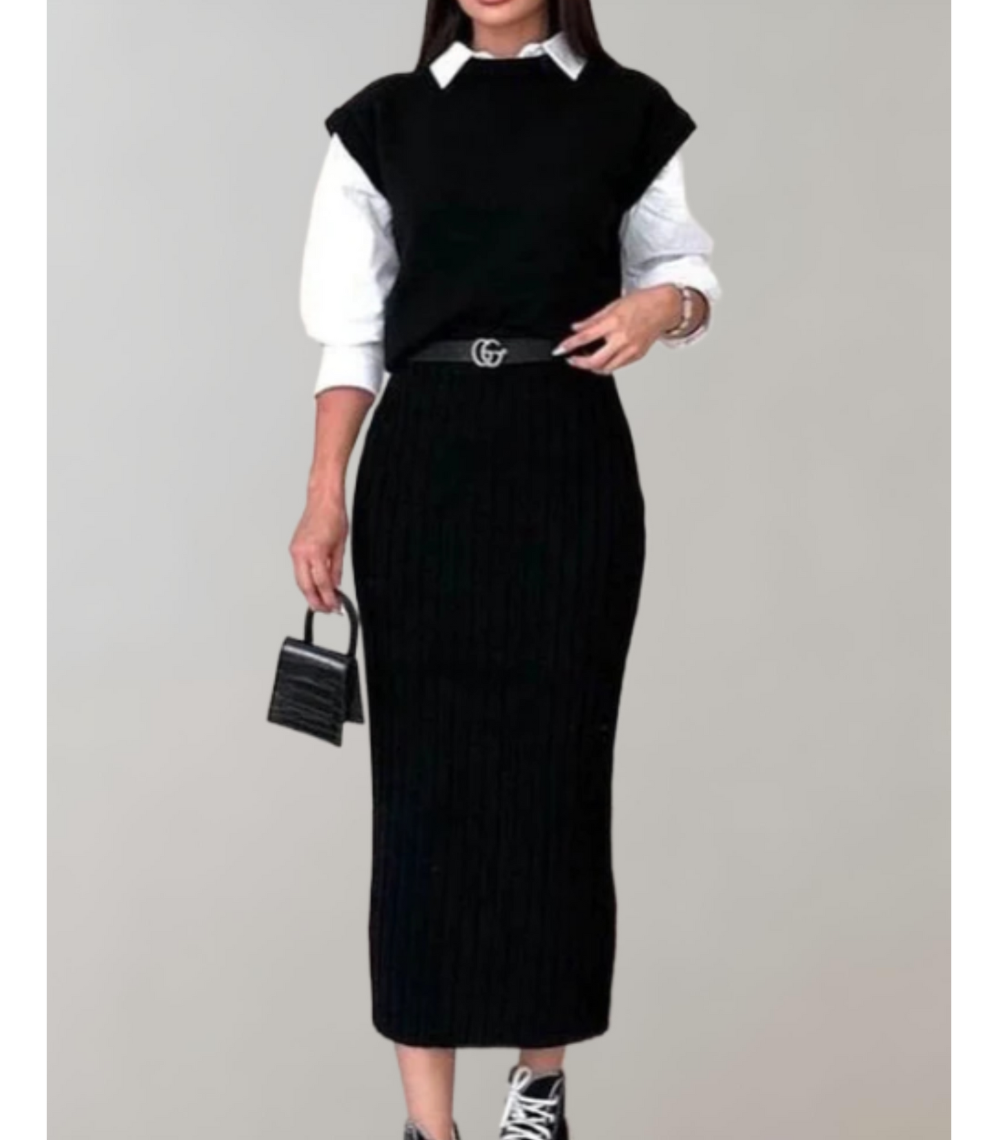 Elif  - moderne gebreide set