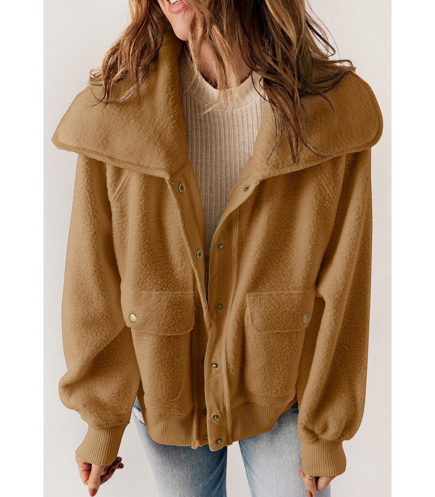 Quirine - Zachte jacket met capuchon