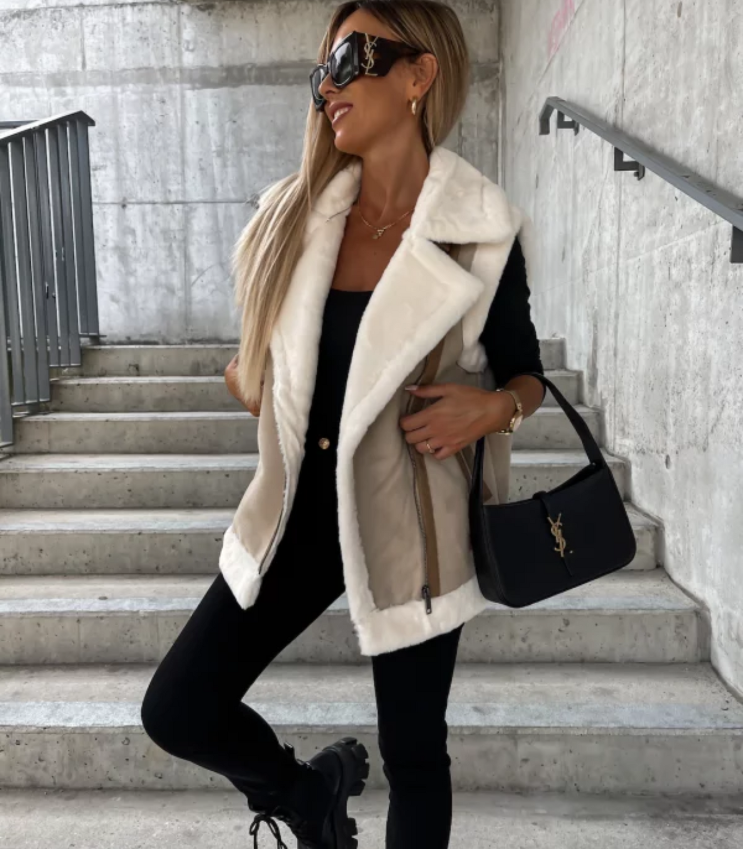 Wendy - bodywarmer wollen