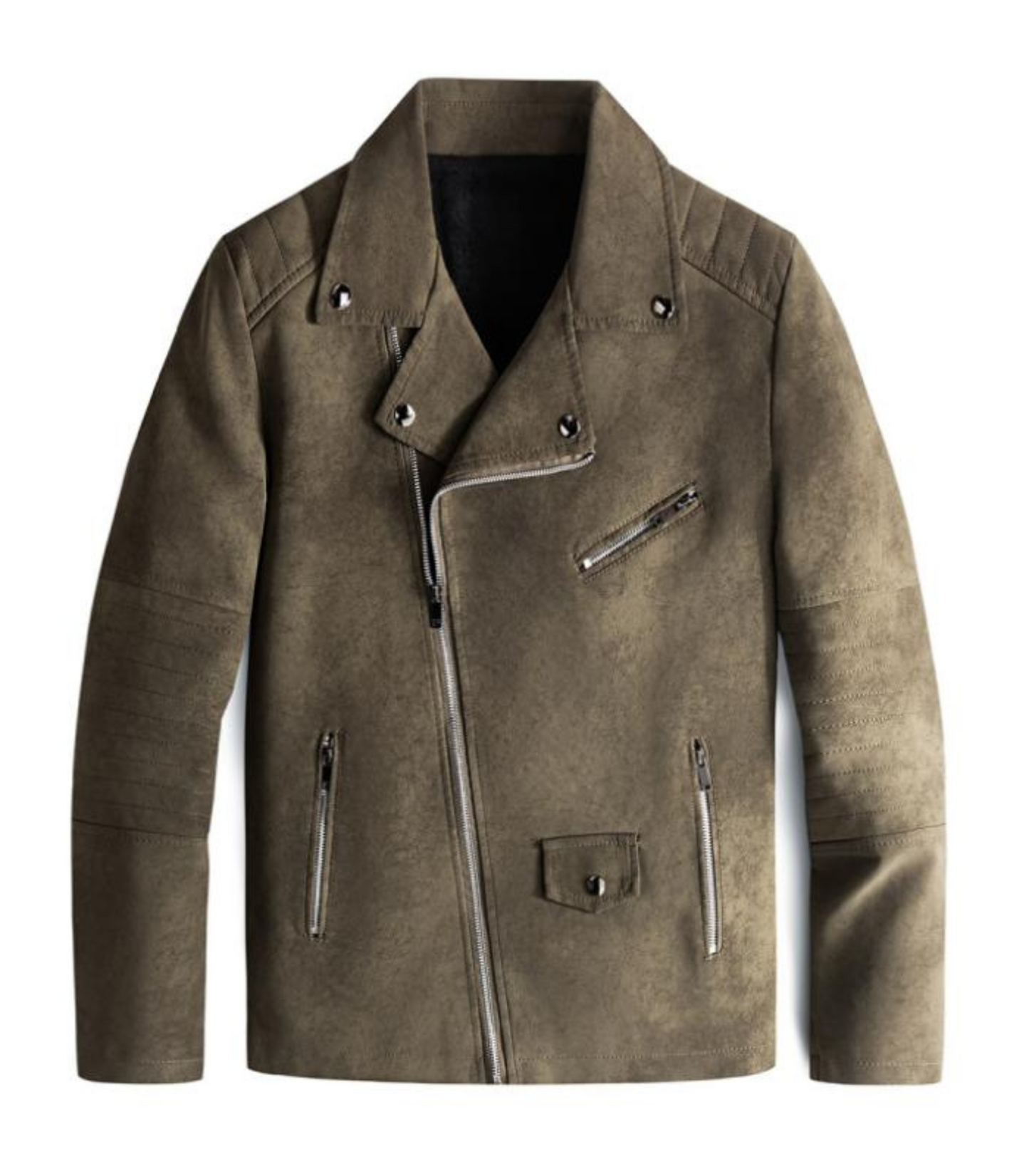 Stanley - retro leren look jas